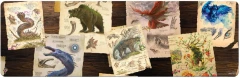 Ultra Pro - Mtg: Bloomburrow Hunting Board - 8FT Table Playmat