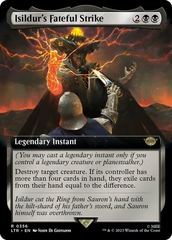 Isildur's Fateful Strike - Surge Foil - Extended Art