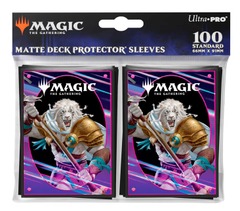 Ultra Pro - Mtg: Foundations - 100Ct Matte Deck Protector Sleeves - Ajani
