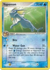 Vaporeon - 6/17 - Rare