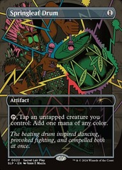 Springleaf Drum - 0022 - Borderless - Foil - Pro Tour Promos
