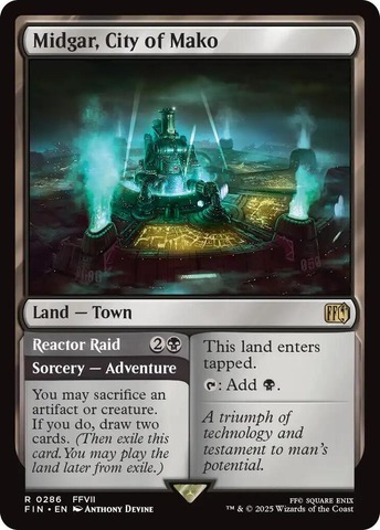 Midgar, City of Mako - Foil