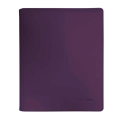 Ultra Pro - Vivid 9-Pocket Zippered PRO-Binder - Midnight Plum