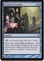 Tezzeret's Gambit - New Phyrexia