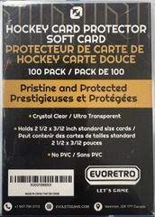 EVORETRO - Hockey Card Protector - Soft Card - (Penny Sleeve)