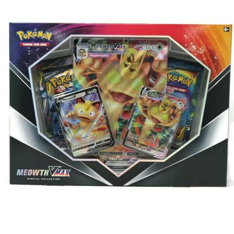 Pokemon Meowth VMAX Special Collection