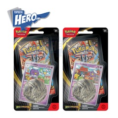 Pokemon Mega Evolution ME01 Checklane Blister - 2 Blisters Set