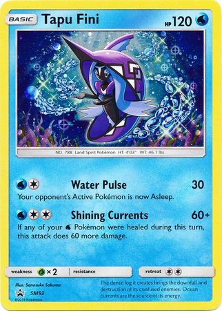 Tapu Fini - SM92 - Holo Promo