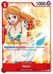 Nami - ST01-007 - C - (Super Pre-Release Stamp)