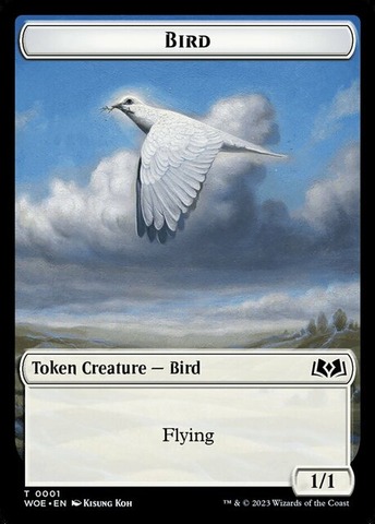 Bird Token - Foil
