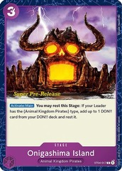Onigashima Island - ST04-017 - C - (Super Pre-Release Stamp)