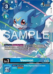 Veemon - P-117 - P (Digimon Adventure 02: The Beginning Set) - Foil