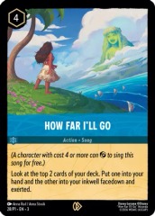 How Far I'll Go - 28/P1 - Promo Cards - Foil