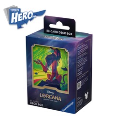 Disney Lorcana - Azurite Sea - Deck Box - Scar