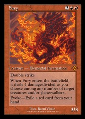 Fury - 0010 - MH3 Retro Frame - Foil