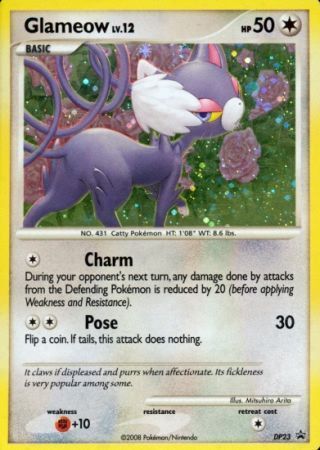 Glameow - DP23 - Holo Promo
