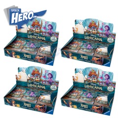 Disney Lorcana - Azurite Sea - Booster Case (4 Booster Boxes)