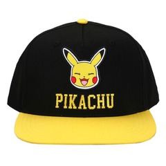 Pokemon - Pikachu Smiling Youth Size Snapback Cap