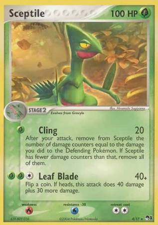 Sceptile - 4/17 - Rare
