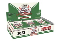 Topps Chrome - 2023 Platinum Anniversary Baseball Hobby Box