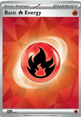 Basic Fire Energy - Reverse Holo