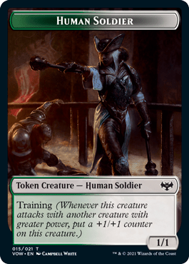 Human Soldier Token - Foil