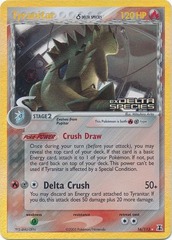 Tyranitar (Delta) - 16/113 - Holo Rare - Reverse Holo