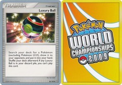 Luxury Ball - 86/100 - David Cohen 2009 World Championship Card