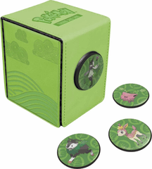 Ultra Pro - Pokemon Alcove Click Deck Box - Gallery Series Morning Meadow