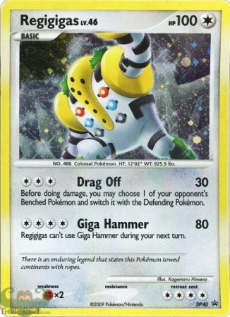 Regigigas - DP40 - Holo Promo