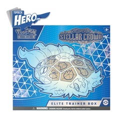 Scarlet & Violet - Stellar Crown Elite Trainer Box Case (10 Units)