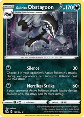 Galarian Obstagoon - 161/264 - Cosmos holo