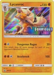 Lycanroc - SM118 - Staff Pre-Release Promo
