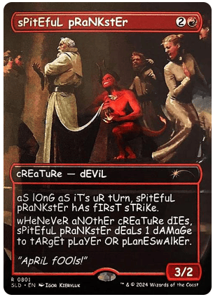 Spiteful Prankster - 0801 - Foil