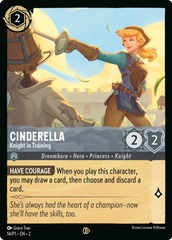 Cinderella - 14/P1 - Knight in Training - Disney Lorcana - Promo Cards