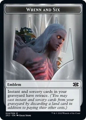 Wrenn and Six Emblem - Foil