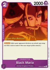 Black Maria - ST04-011 - C - (Super Pre-Release Stamp)