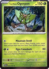Teal Mask Ogerpon - 024/167 - Cosmos Holo Promo