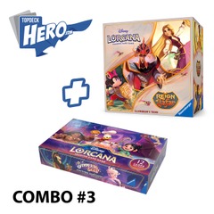 Disney Lorcana - Shimmering Skies Booster Boxes + Reign of Jafar Trove - COMBO 3
