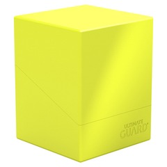 ULTIMATE GUARD - BOULDER - DECK CASE (100+) - NEON YELLOW