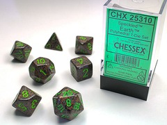 SPECKLED 7-DIE SET EARTH