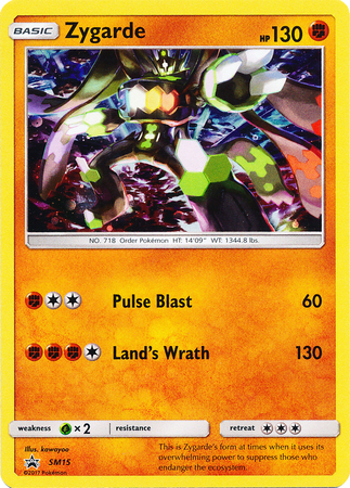 Zygarde - SM15 - Holo Promo