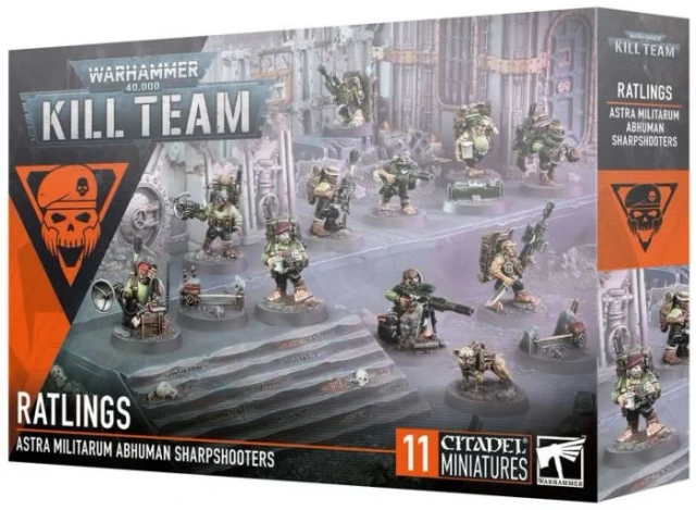 Kill Team: Astra Militarium Abhuman Sharpshooters: Ratlings (103-86)