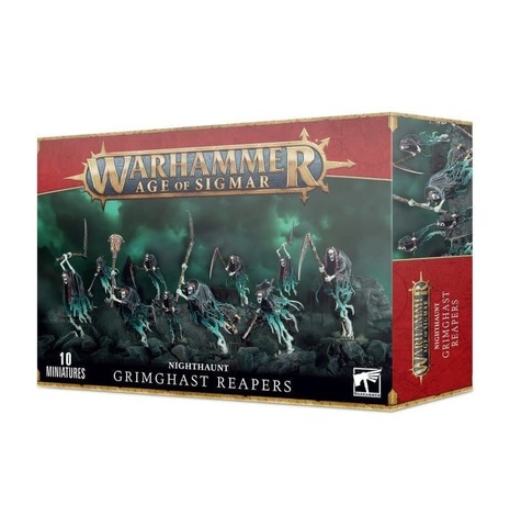 USED - Nighthaunt - Grimghast Reapers ( Incomplet )