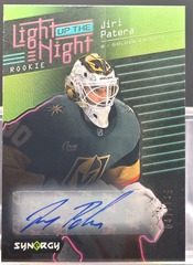 Jiri Patera Rookie 2022-23 - Light Up The Light Rookie Auto /149 Synergy Upper Deck