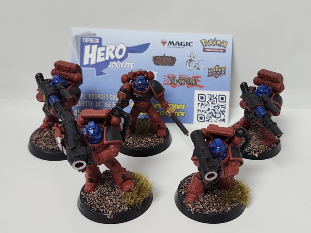Blood Angels: Devastator Squad - Used - painted