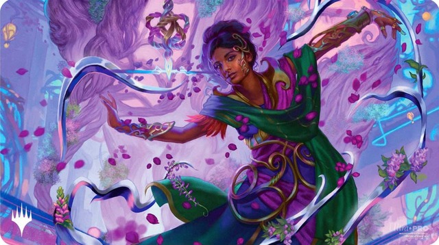 UP Playmat MTG 2025 Multiplanar Race Set Commander A