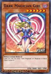 Dark Magician Girl (A) - RA03-EN123 - Platinum Secret Rare - 1st Edition