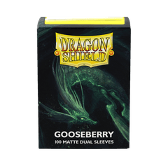SLEEVES DUAL MATTE PASTELS GOOSEBERRY 100CT