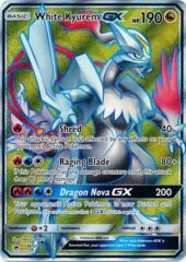 White Kyurem GX - SM141 - Full Art Promo